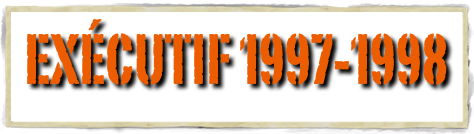 Exécutif 1997-1998