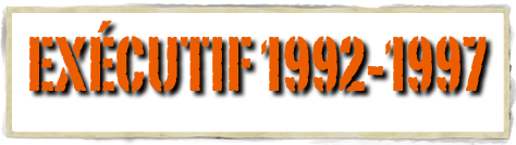 Exécutif 1992-1997
