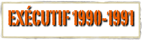 Exécutif 1990-1991