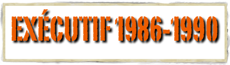 Exécutif 1986-1990